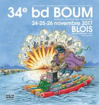 Festival bd BOUM. Du 24 au 26 novembre 2017 à BLOIS. Loir-et-cher. 